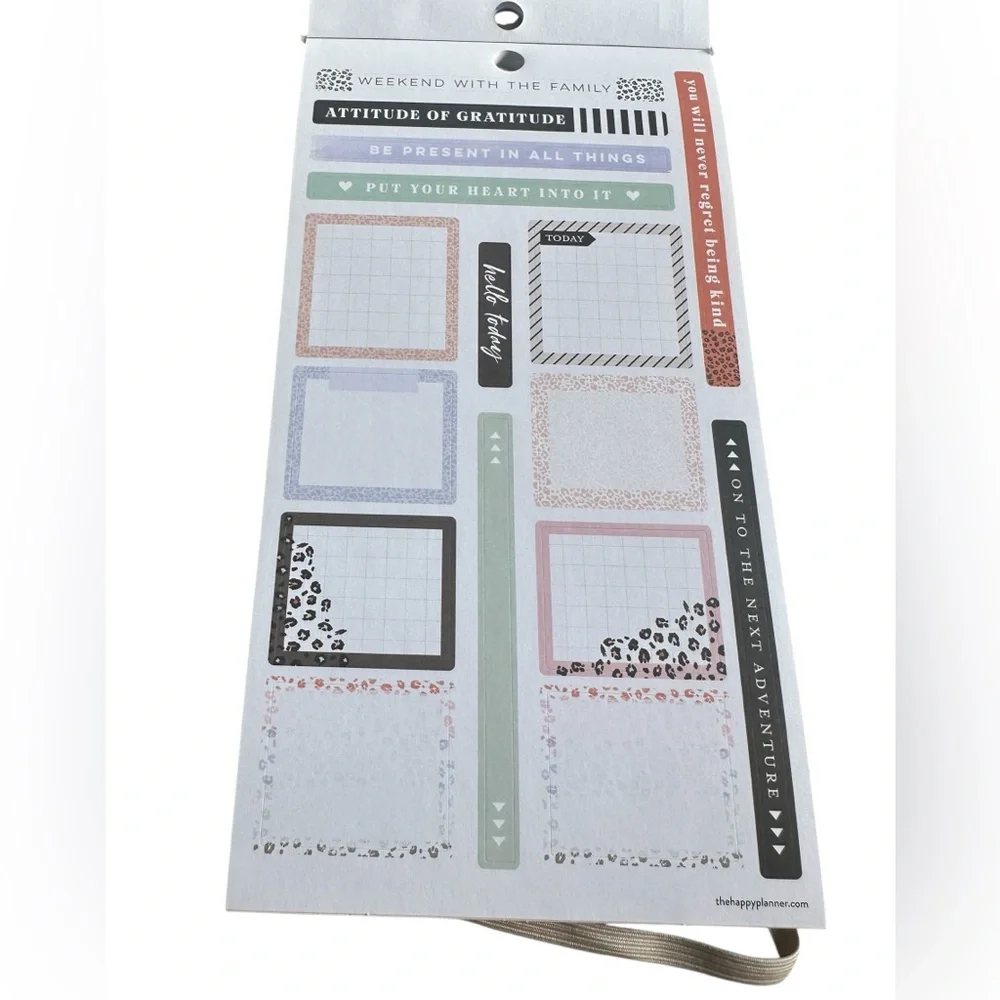 The Happy Planner Colorful Leopard Sticker Book